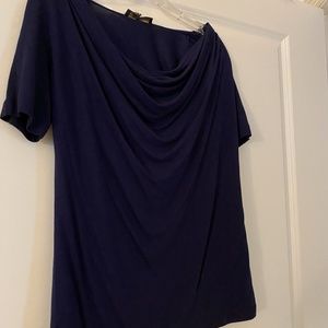 NWT Navy Piazza Sempione Top Size: 42